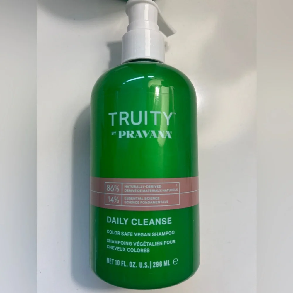 Three Truity by Pravana Daily Cleanse Color Safe Vegan PETA Approved Shampoo